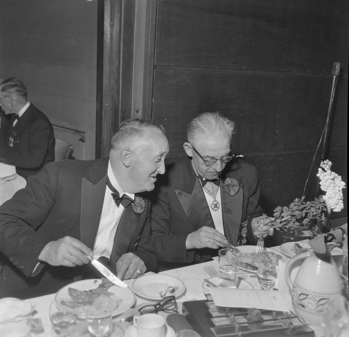 Jernbanesangerstevnet, festmiddag