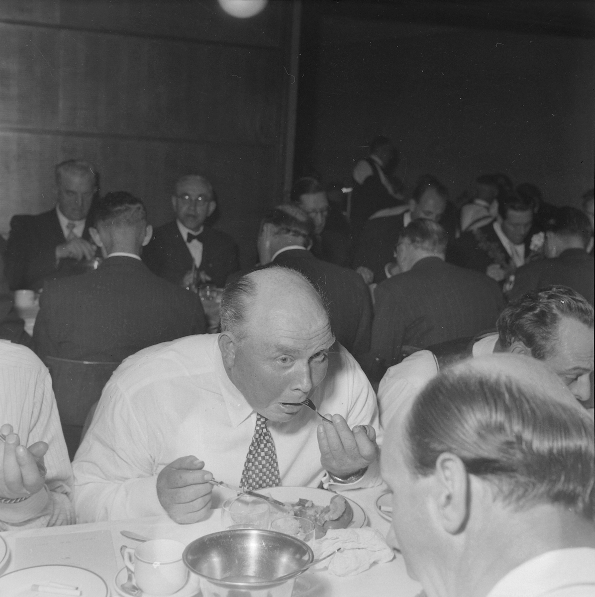 Jernbanesangerstevnet, festmiddag