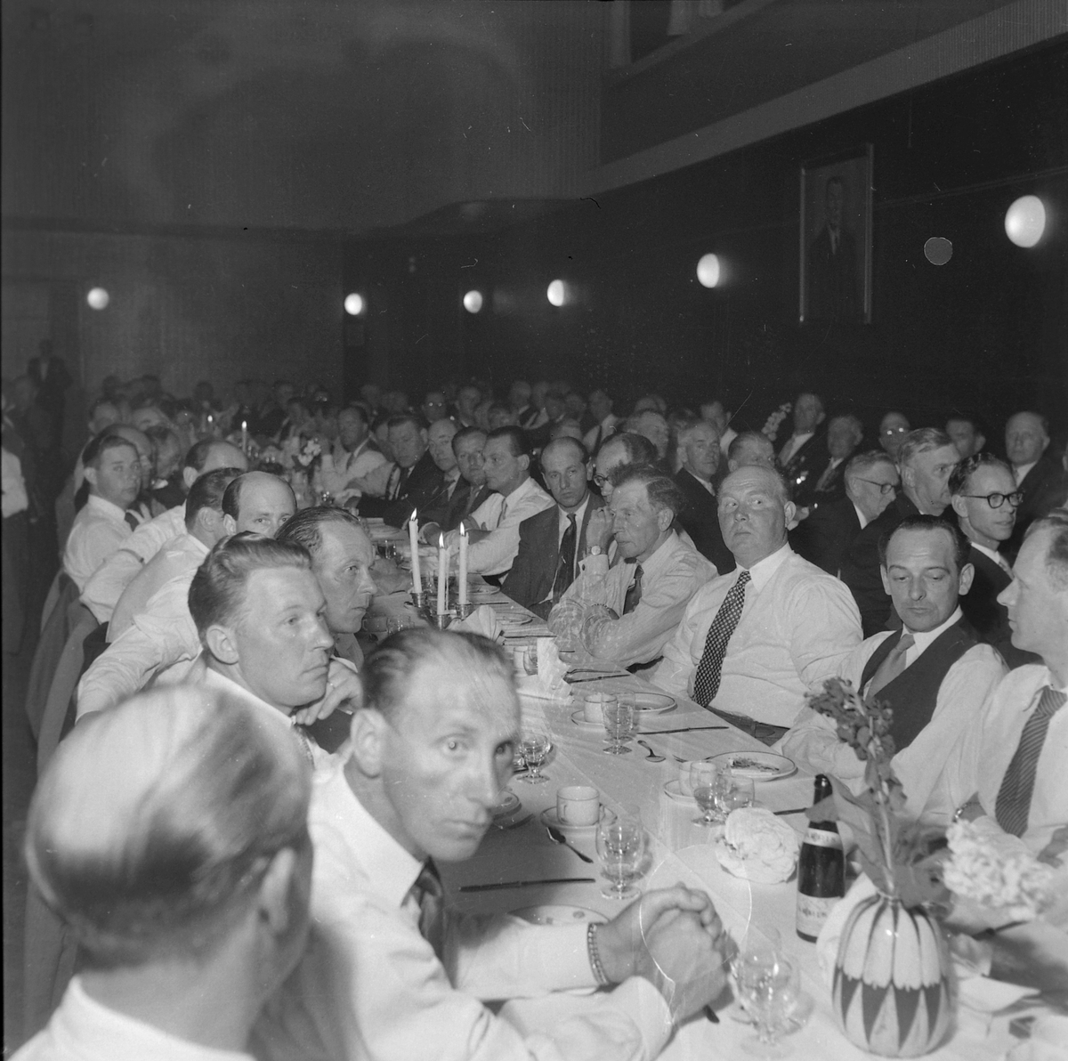 Jernbanesangerstevnet, festmiddag
