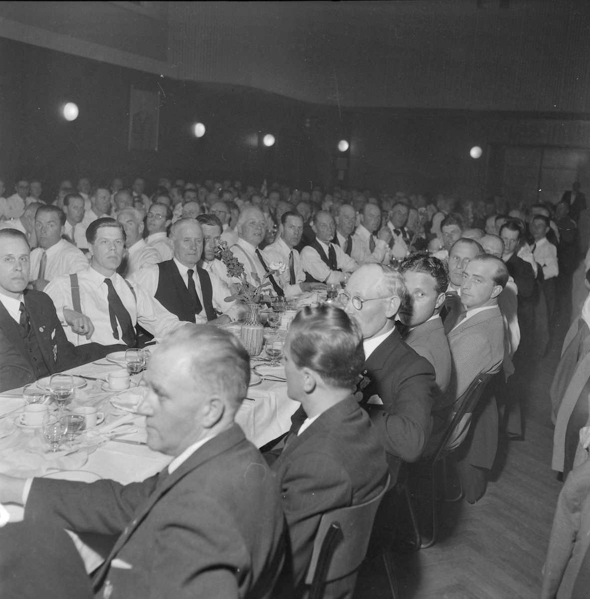 Jernbanesangerstevnet, festmiddag