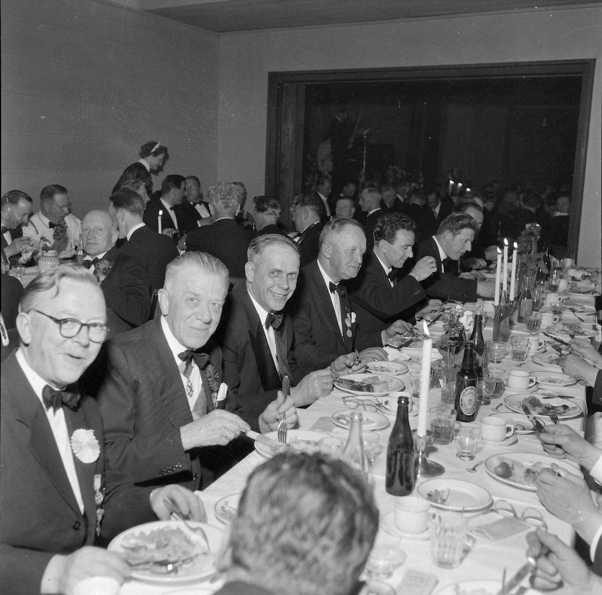 Jernbanesangerstevnet, festmiddag
