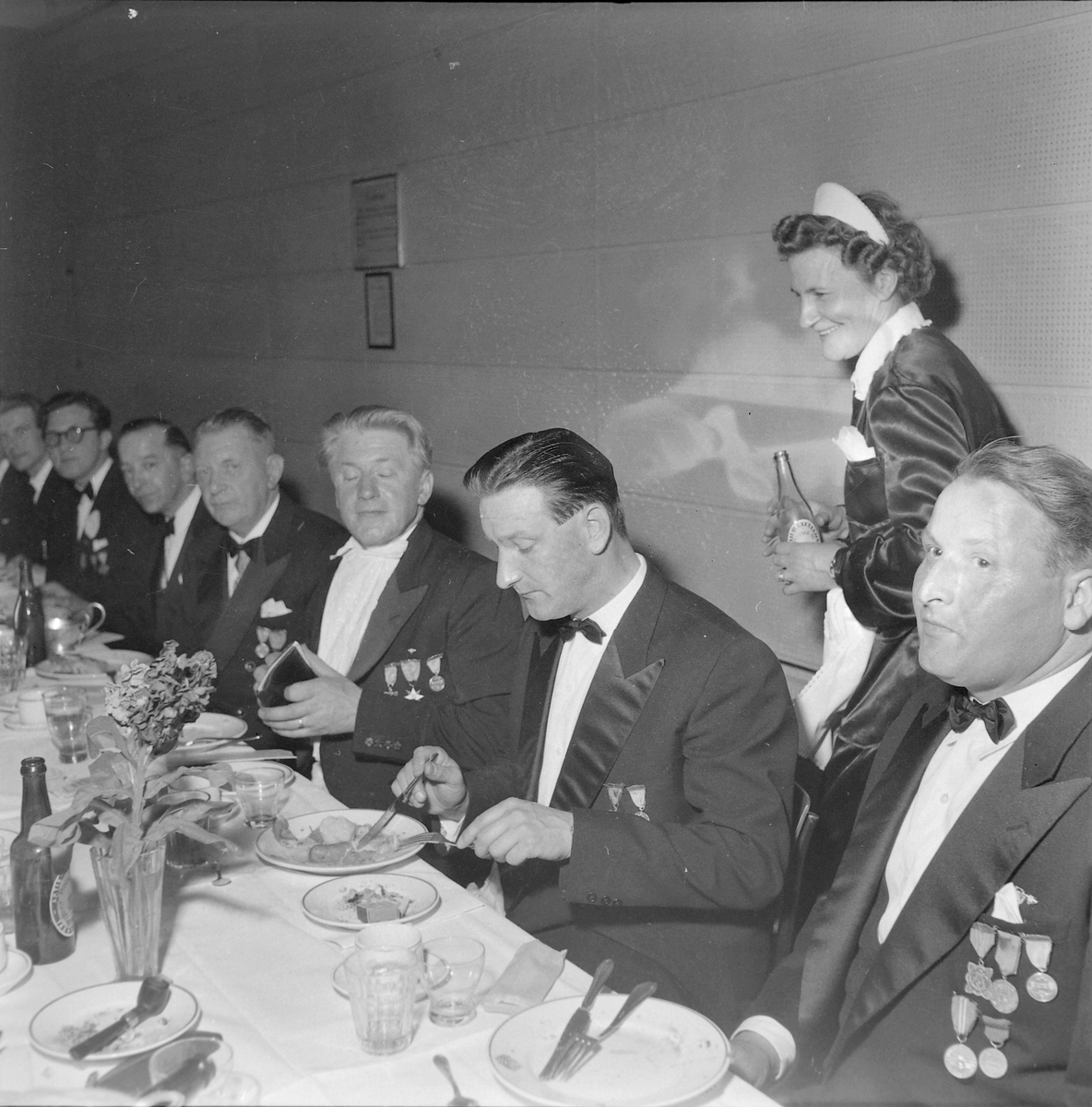 Jernbanesangerstevnet, festmiddag