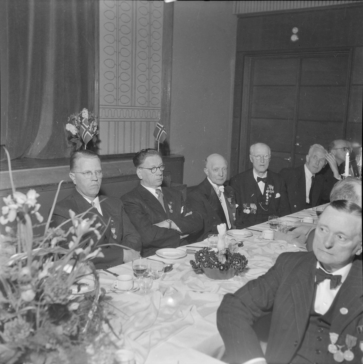 Jernbanesangerstevnet, festmiddag