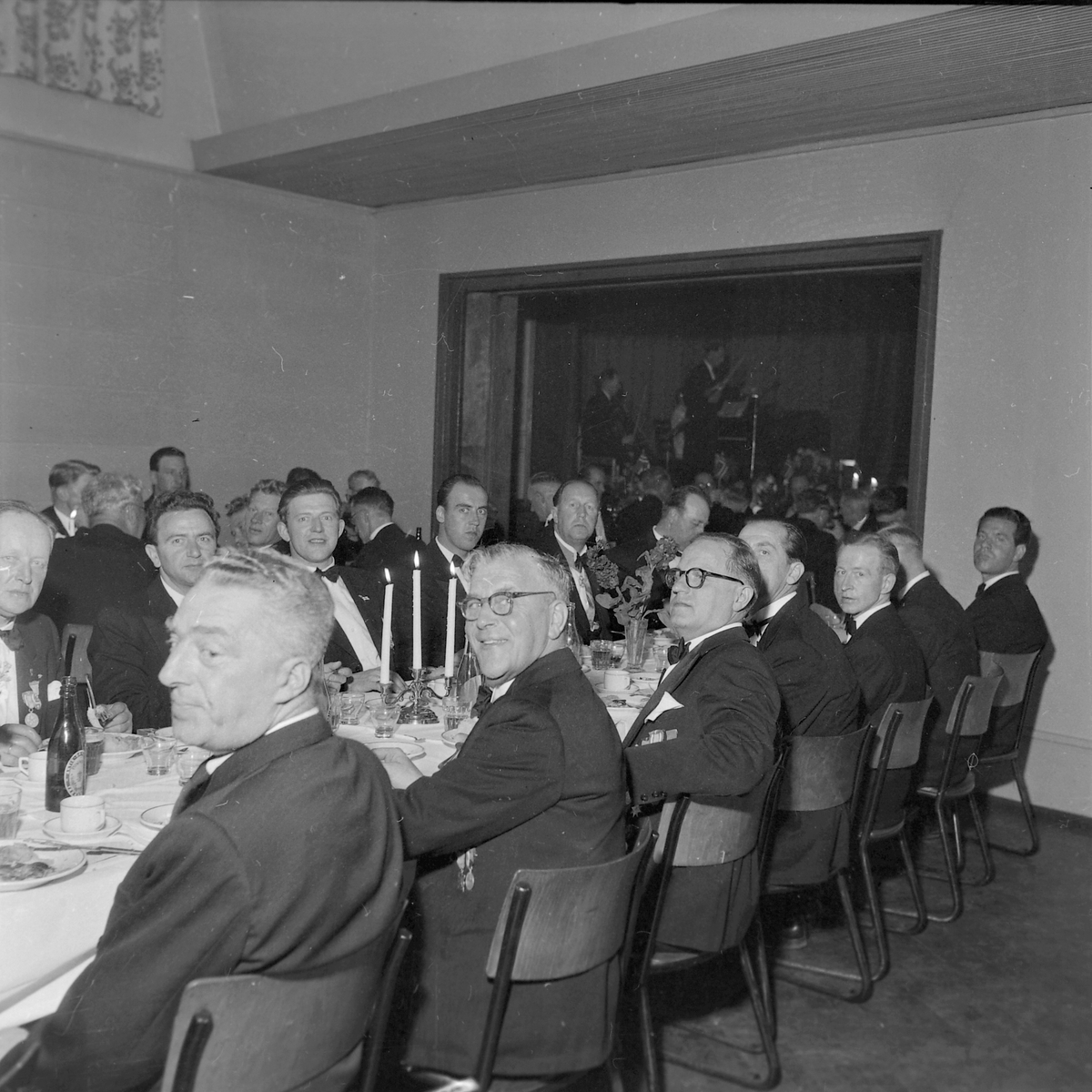 Jernbanesangerstevnet, festmiddag