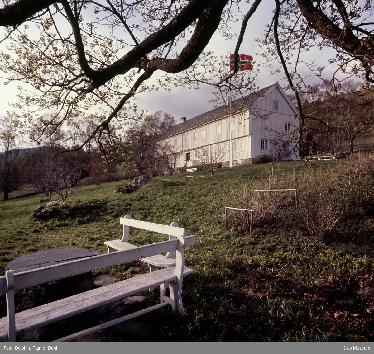 Øyer prestegård, hage, kulturlandskap