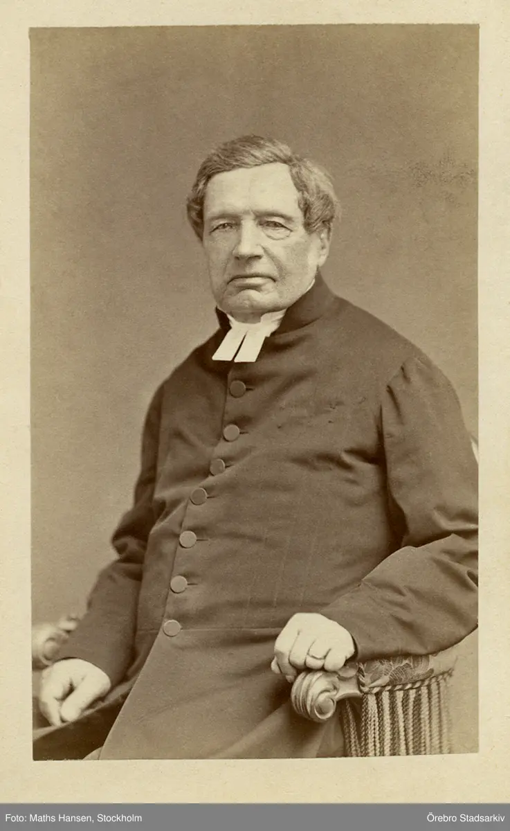 Porträtt av prästen G. W. Gumaelius

Gustav Wilhelm Gumaelius