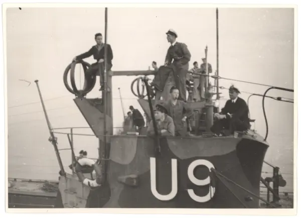 Första parkett på U 9.