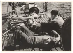 Sällsynt siesta på förliga dykplatsen.