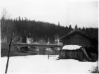 Kortforsbron, över Svartälven/Malmlången. Betongbro. Idag Länsväg 243.