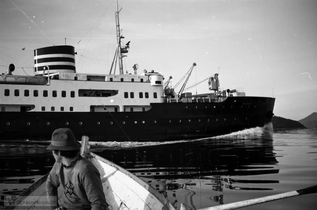 Hurtigruteskipet M/S Nordlys.