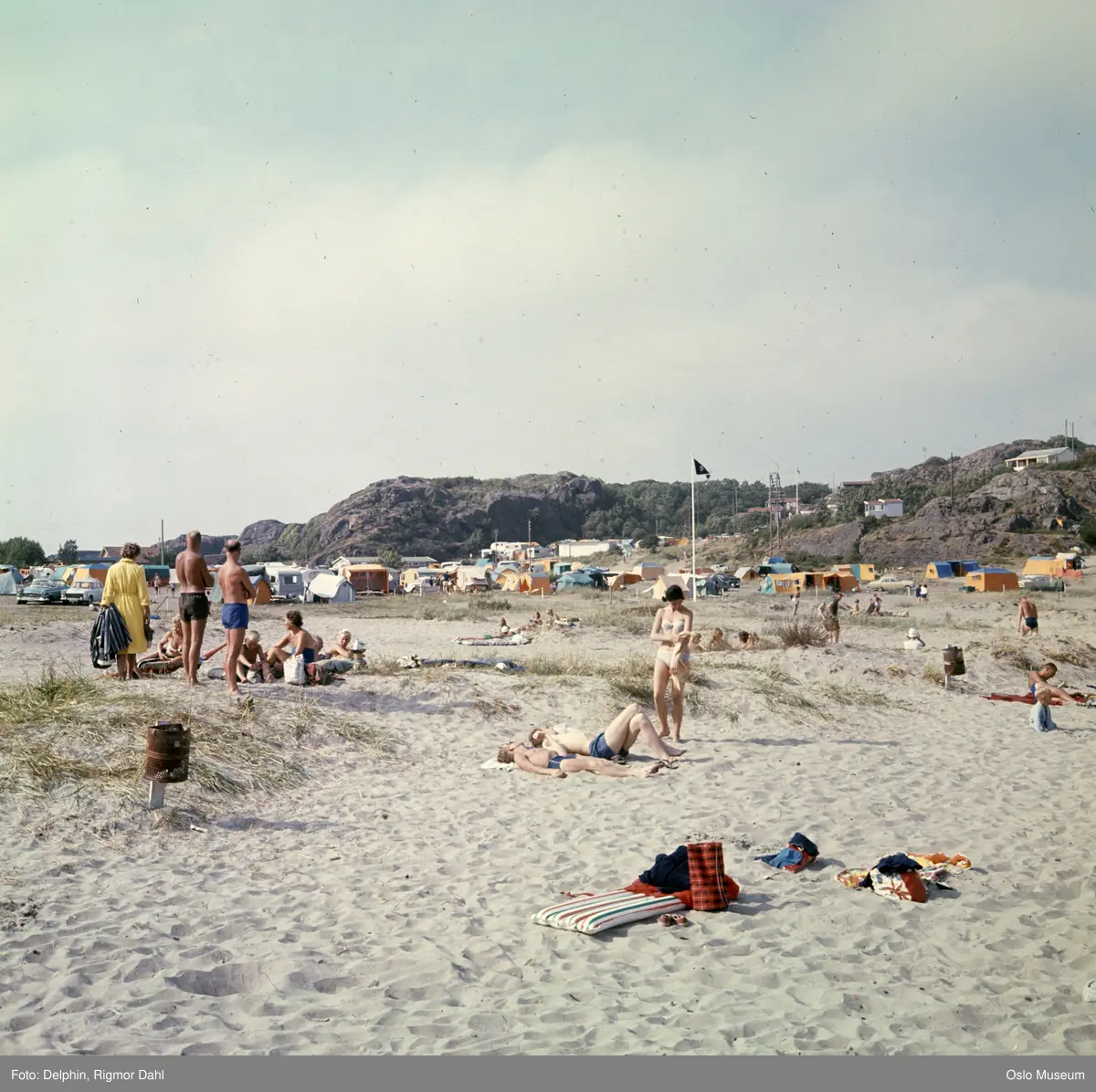 Oddane Sand campingplass, campingliv, badeliv