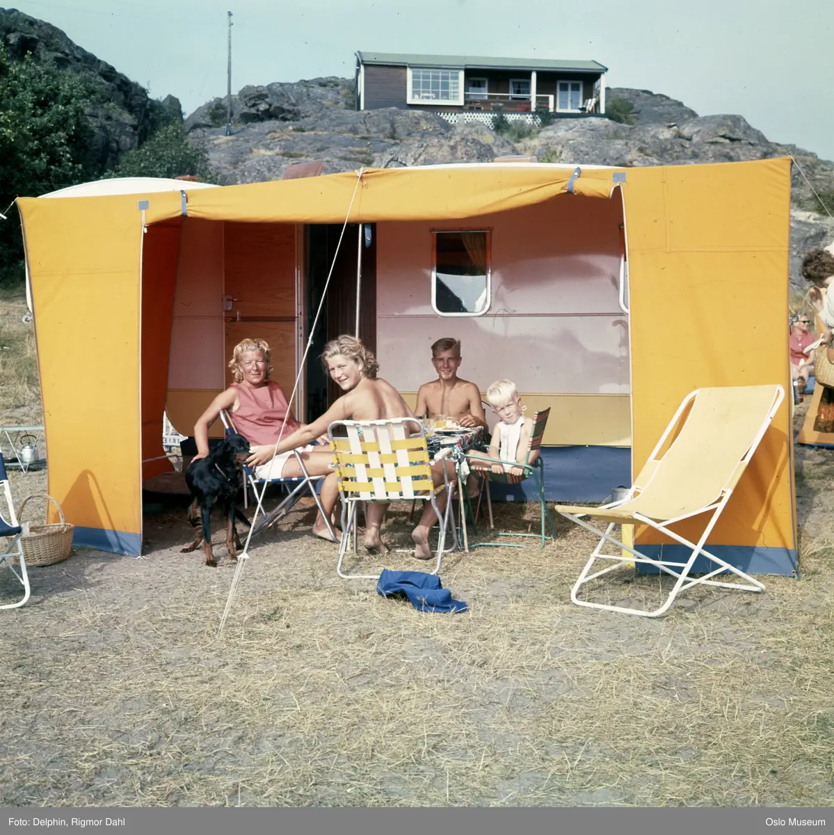 Oddane Sand campingplass, campingliv, badeliv