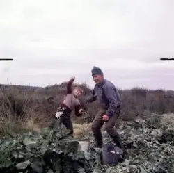 Hos Walter Johansen på Grorud gård i Pasvikdalen.