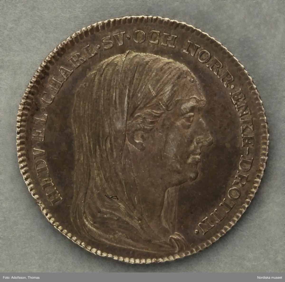 Drottning av Sverige, regent 1809-1818. Även Drottning av Norge 1814-1818