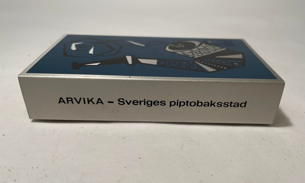STA, Hållare för tändsticksask, Arvika - Sveriges piptobaksstad
