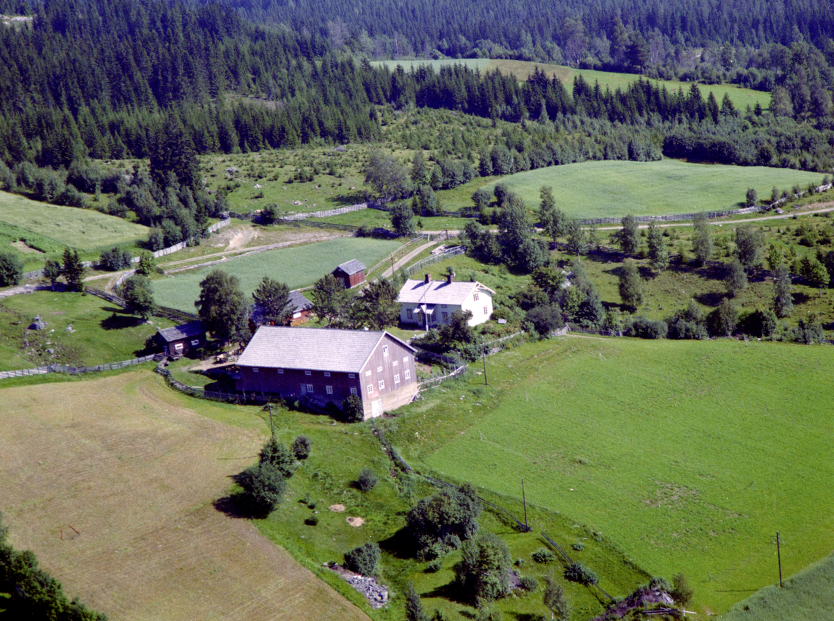 Flyfoto av Amli, Ring, Ringsaker.