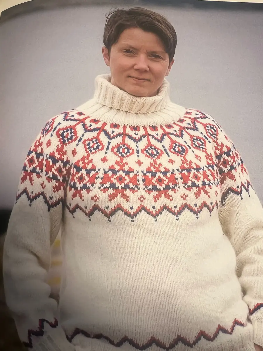 Bilde fra en strikkebok