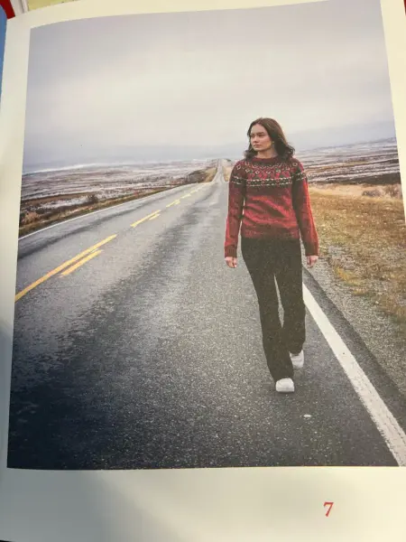 Bilde fra en strikkebok