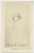 Porträtt på David Israel Sjöström, (Tecknat porträtt).  Född i Åsa den 5 november år 1792 och död i Rogberga den 22 december år 1873. Häradsprost i Rogberga, Jubelmagister.