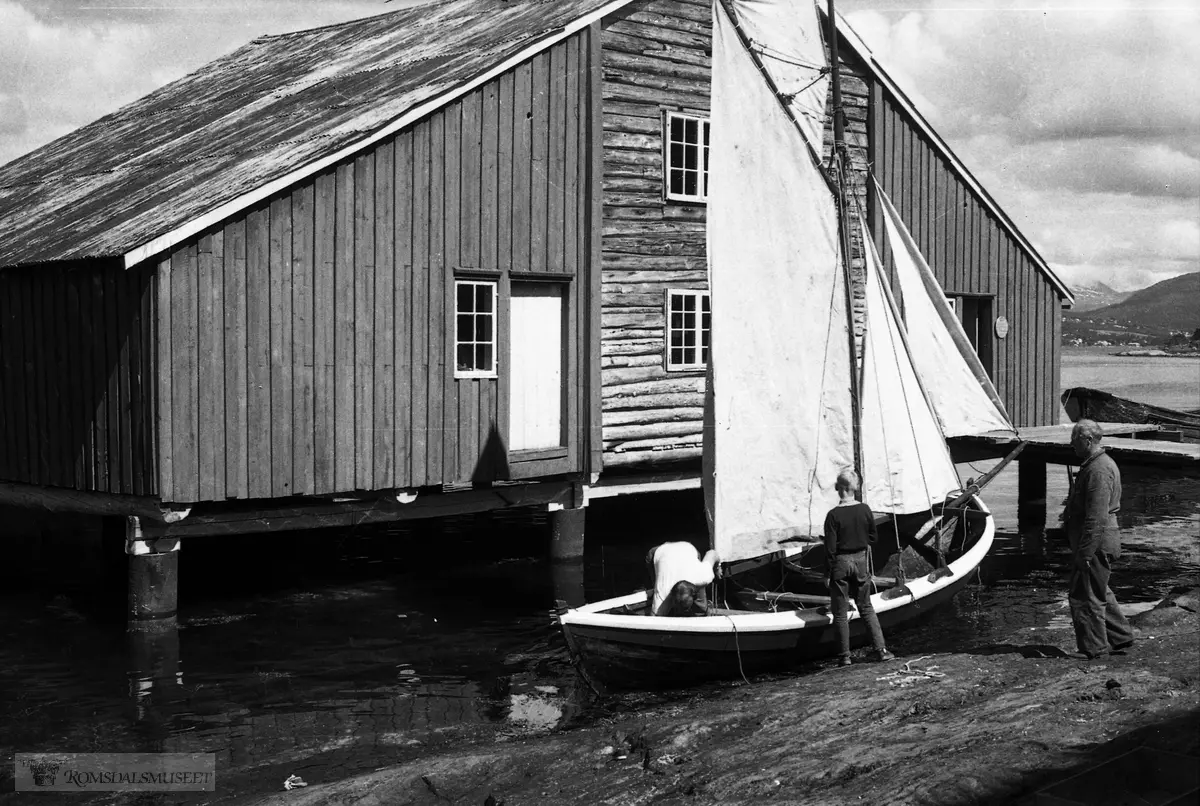 Trerøringen frå Orta, Ortatrerøringen med segl, Fiskerimuseet. R.FM.00541.