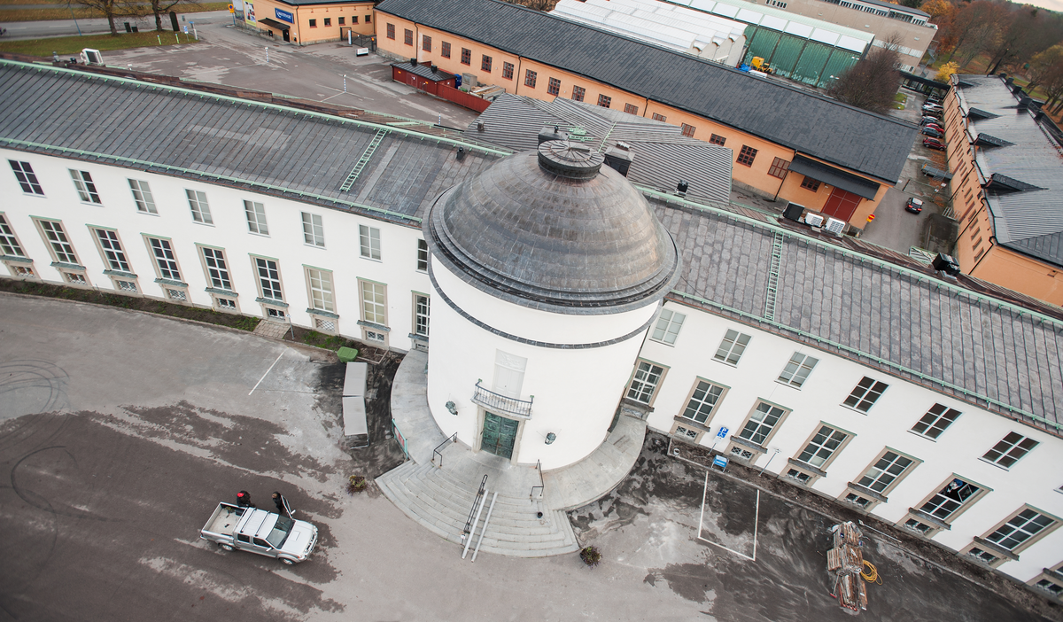  Sjöhistoriskamuseet har fått ett nytt yttertak.