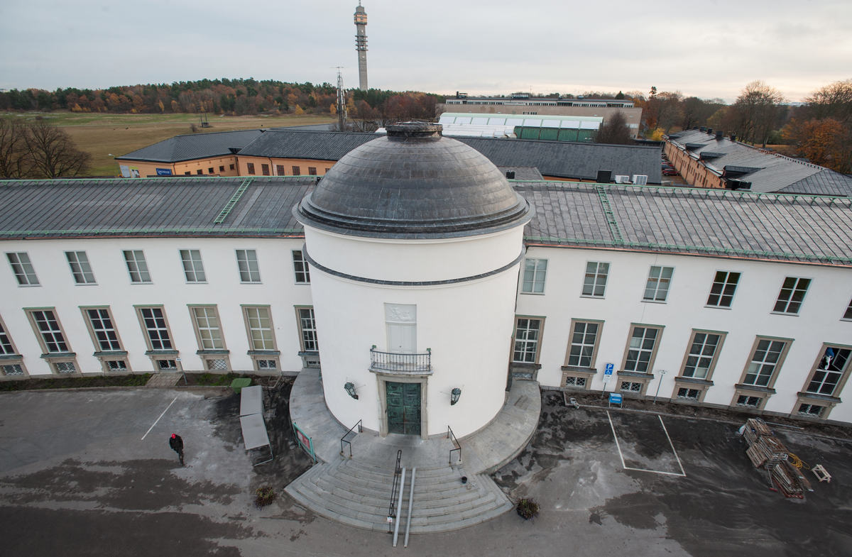  Sjöhistoriskamuseet har fått ett nytt yttertak.