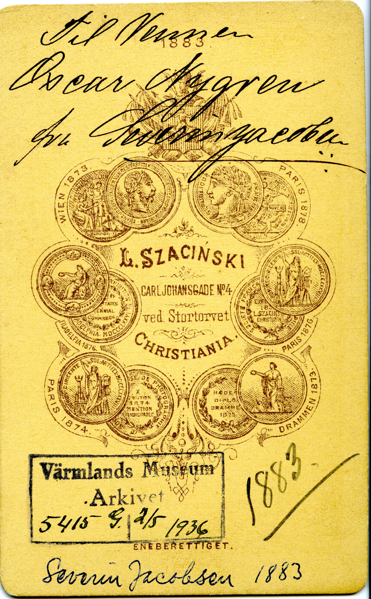 Severin Jacobsen 1883