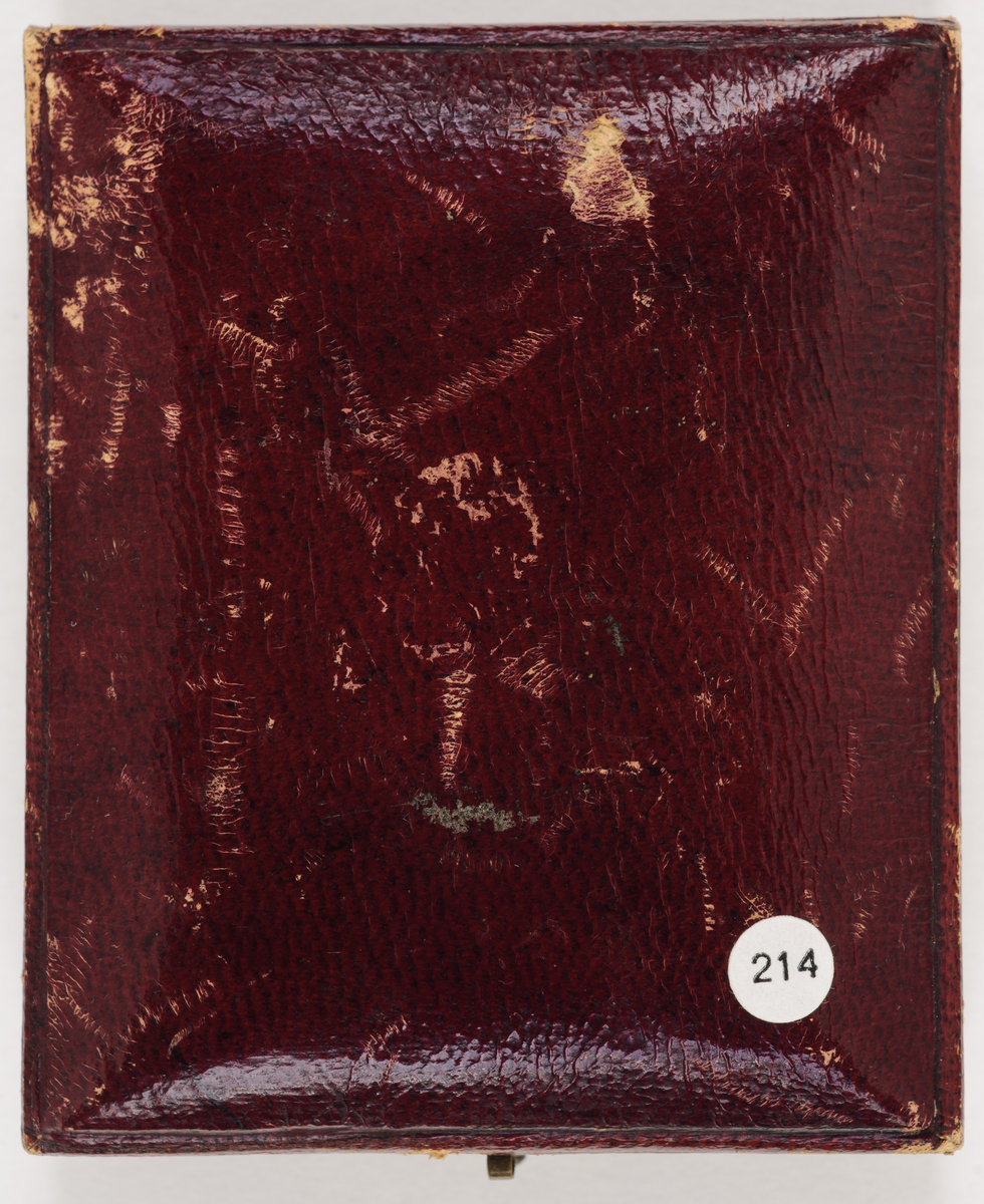Daguerreotypi: Portrett av en mann, halvfigur.
