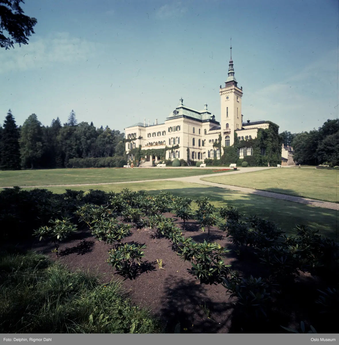 Fritzøehus slott, park