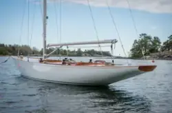 R6:an Silvervingen, byggd år 1939, ritad av Tore Holm. Renov