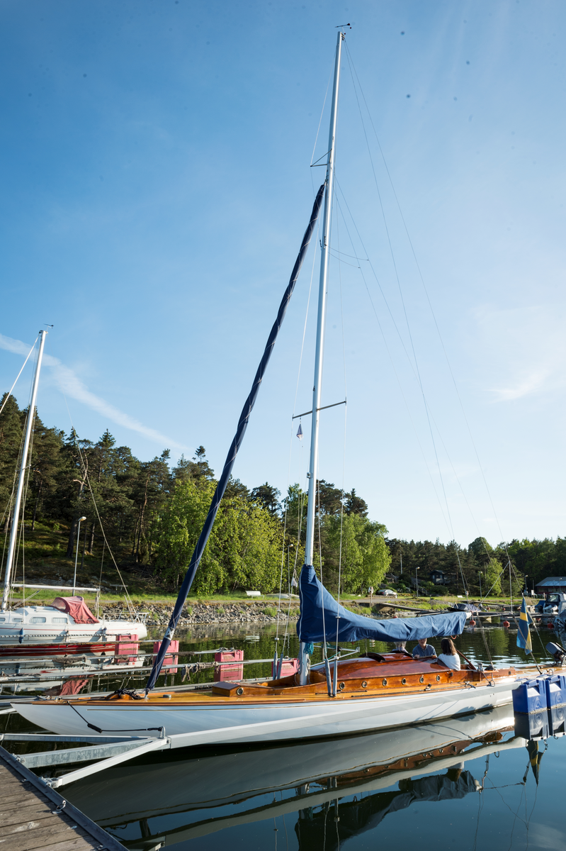 SIF Skärgårdskryssare 40 (SK40) nr15. Ägare Per Thyrén.