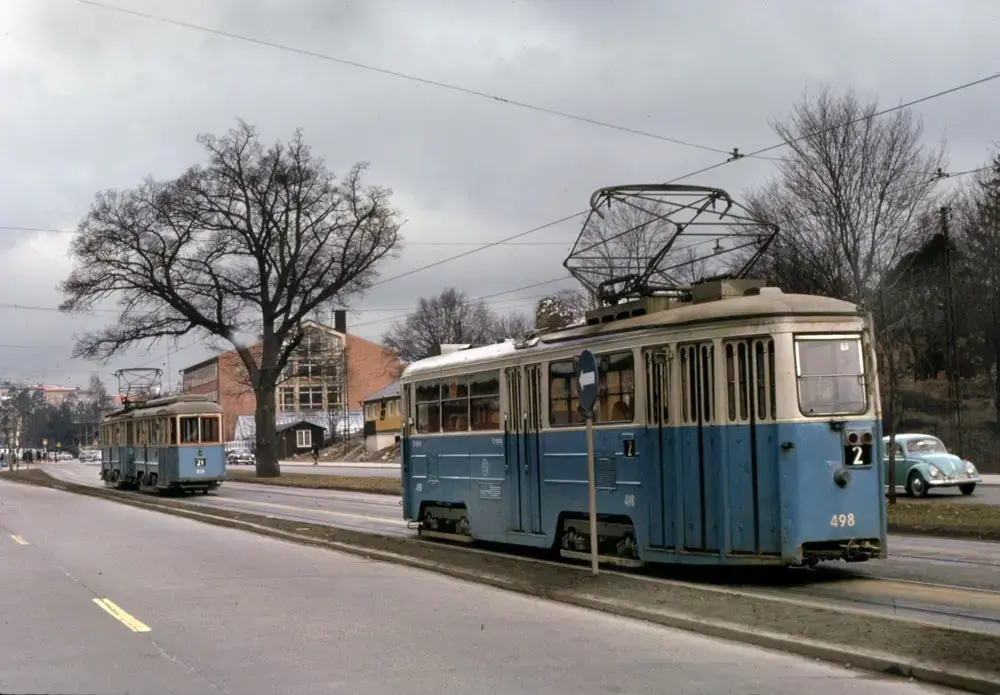 SS linje 2   Karlaplan - Fredhäll, linje 2E 