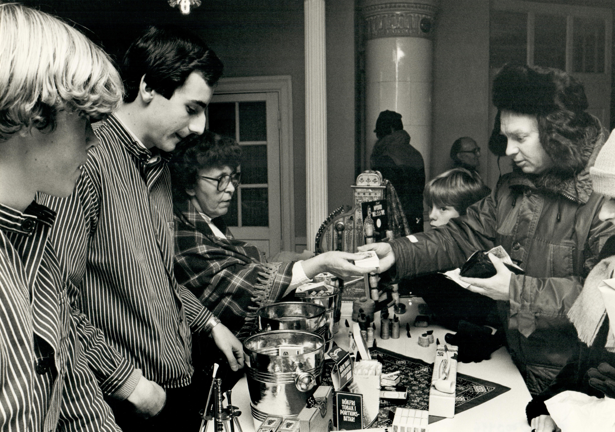 Gubbhyllans café, julen 1980.