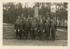 Officerskåren vid I 11 - detachementet i Karlskrona, ca 1927.