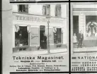 Tekniska magasinet. Annonstavla daterat 1908.