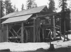 Sågverk flyttat till friluftsmuseet vid Medelpads Fornhem, Sundsvall.