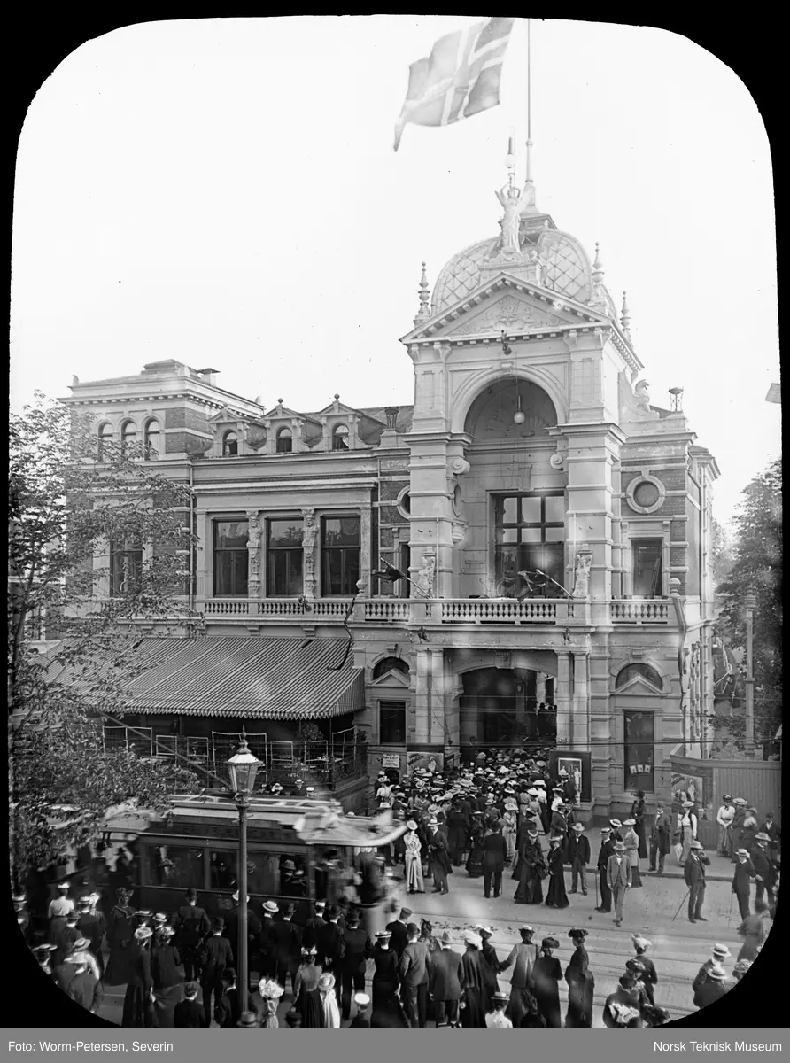 Kristiania tivoli, fasade