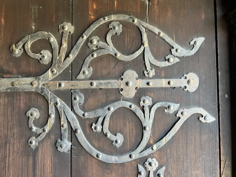 Gangjern på Garmo stavkirke