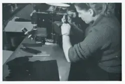 Syerske ved Tronsmo hanskefabrikk