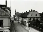 Kreugerska huset och Hotell Witt från Kavaljeren år 1908.
