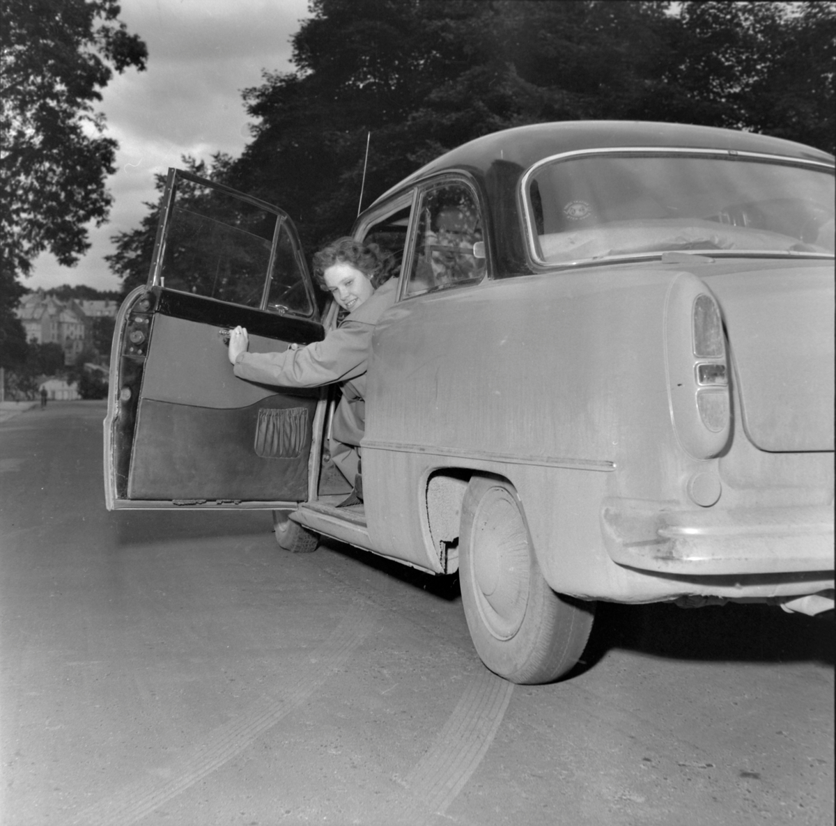 Test av reaksjonstid og bremselengde i regi av Trygg Trafikk