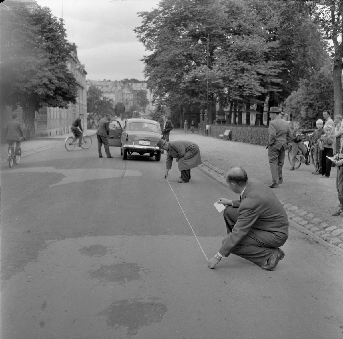 Test av reaksjonstid og bremselengde i regi av Trygg Trafikk