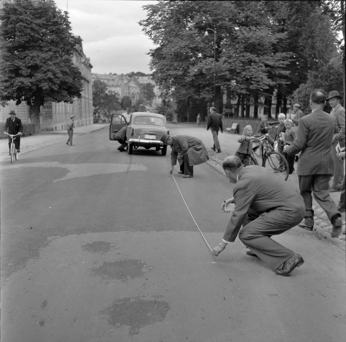 Test av reaksjonstid og bremselengde i regi av Trygg Trafikk