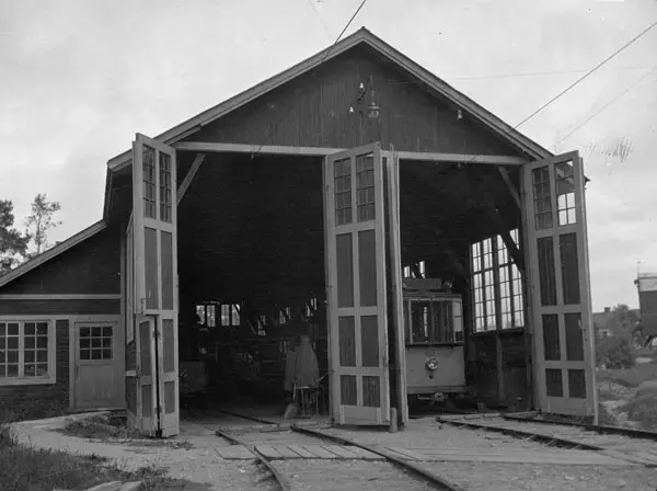 Vagnhall Hersbyholm, Lidingön