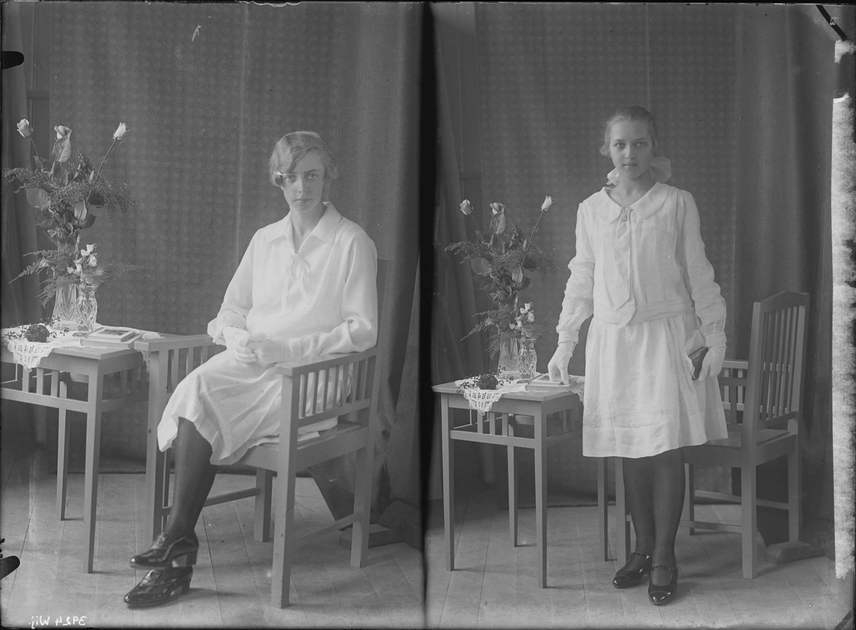 Fotografering beställd av Karin Andersson. De är ej identifierade.