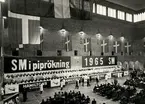 SM i piprökning i Blå Hallen 1965.