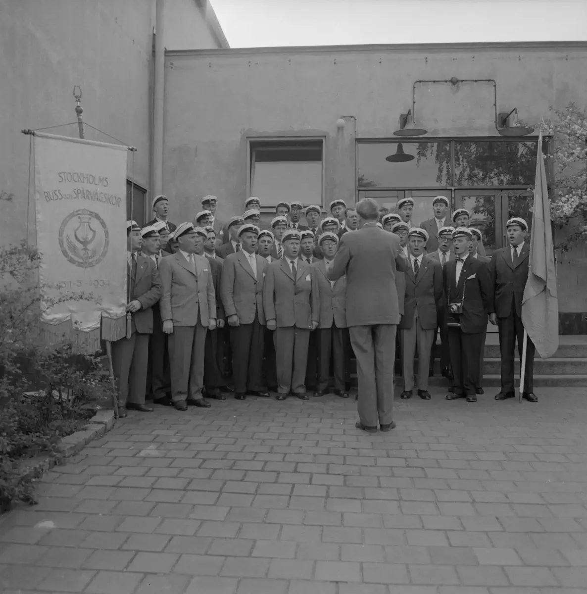 Stockholms Buss & Spårvägskör firade sitt 25-årsjubileum den 31 maj 1959.