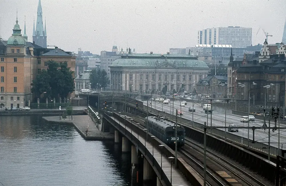 Centralbron med pendeltåg