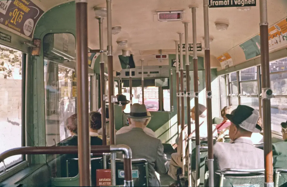 Det levererades 115 trådbussar av typ F3 till SS åren 1947-1950. 