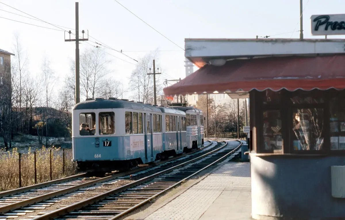 SS linje 17  trafikerade Slussen – Fruängen